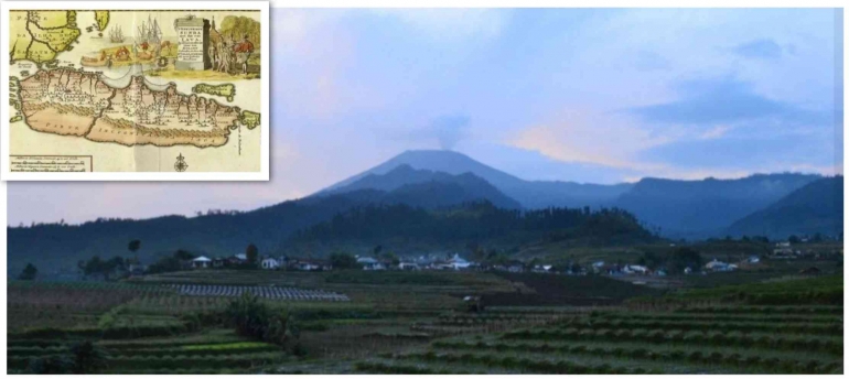 Lereng Gunung Slamet dahulu kala riwayat Kerajaan Galuh Purba. sumber gambar: mata news
