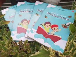 Tampilan buku Kumpulan Cerita Anak: Ingin Bisa Terbang. Dokpri 
