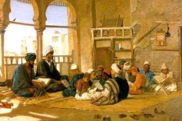 Ilustrasi Pembelajaran Imam Ghazali (sumber : sanadmedia.com)