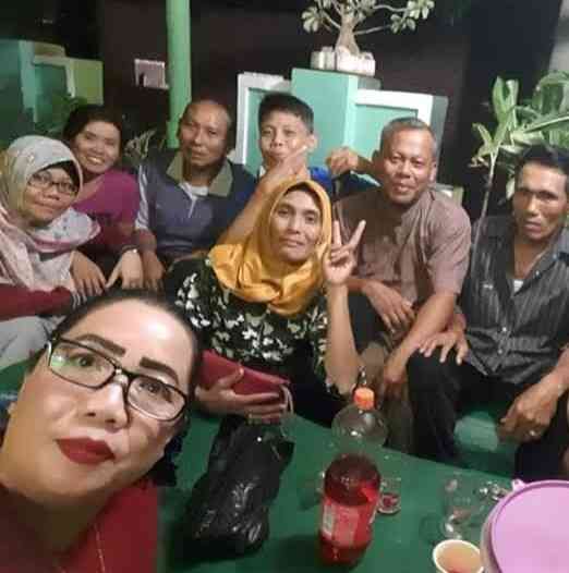 Teman teman lama penulis,serunya bukber tak tergantikan(sumber gambar:dokpri)