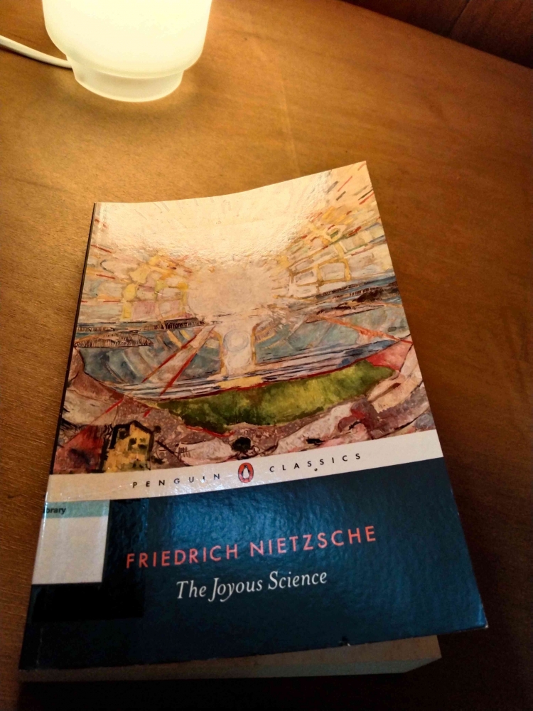 Dokpri: buku The Joyous Science, Frederick Nietzsche