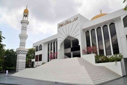 Masjid Terbesar di Maladewa (Republika Online)