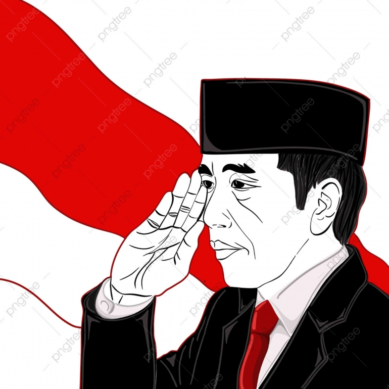 Presiden Jokowi. Foto : pngtree.com