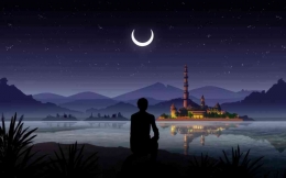 Ramadan, momen tepat untuk merenung: apa tujuan akhir kehidupan ? | Image: ideogram