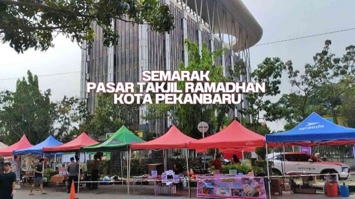 Festival Ramadhan 1445 H di Kota Pekanbaru, Riau. (Foto Akbar Pitopang)