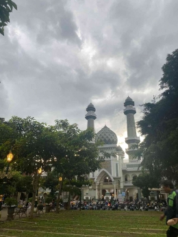 Masjid Jamik Kota Malang, dokumentasi pribadi 