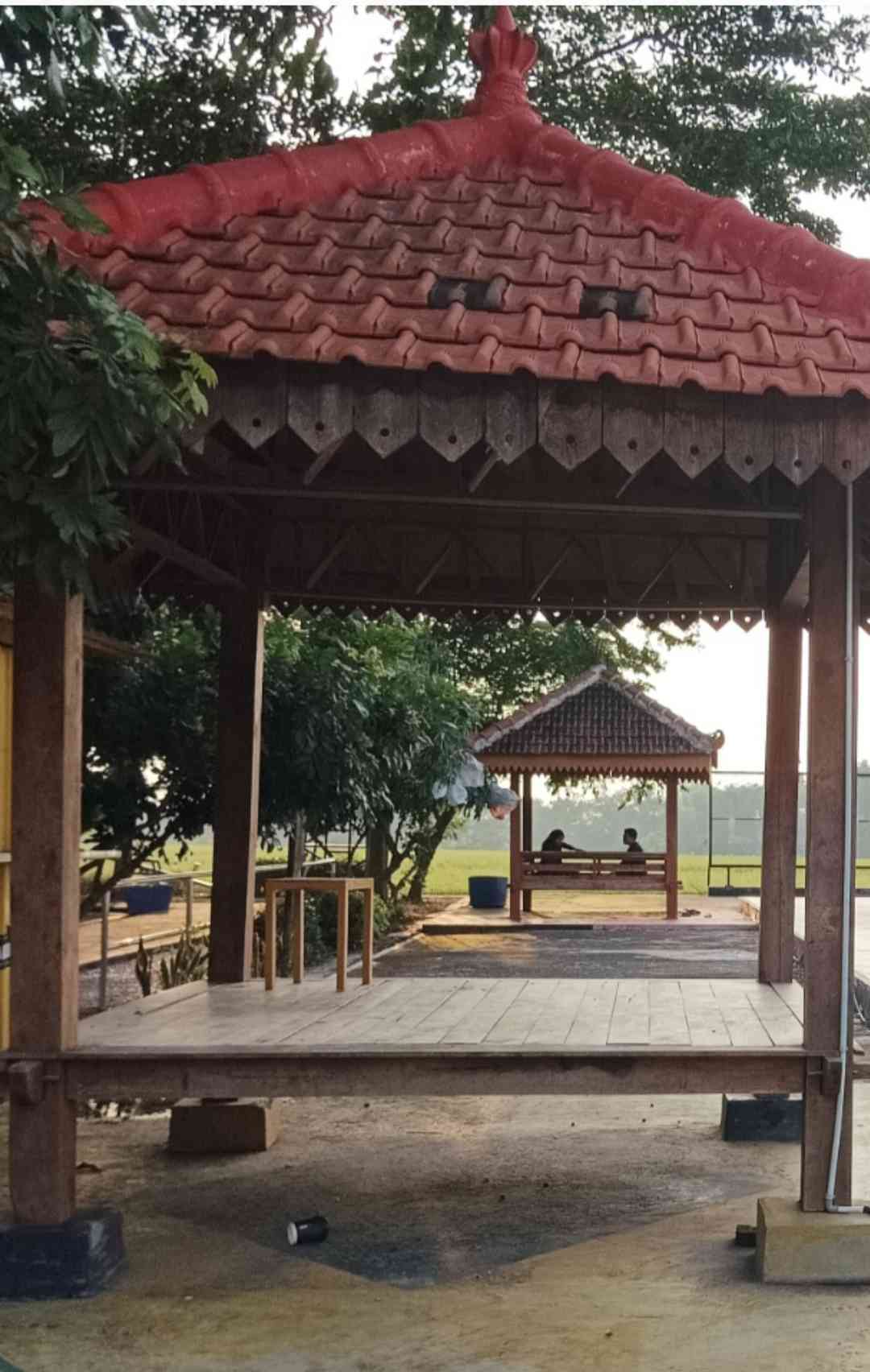 Ngabuburit di Lapangan Mberan, Tempat Favorit dan  Nyaman(dokpri)