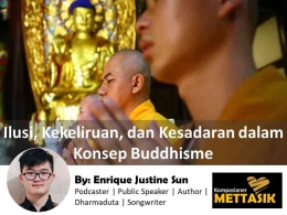 Ilusi, Kekeliruan, dan Kesadaran dalam Konsep Buddhisme (gambar: innerself.com, diolah pribadi)
