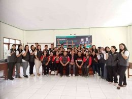 Foto bersama Calon Guru Penggerak, Pengajar Praktik dan tim dari Balai Besar Guru Penggerak Sulawesi Selatan. Sumber: dokumentasi pribadi