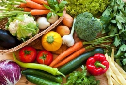 Ilustrasi sayur-sayuran berserat (Sumber: Kompas.com)