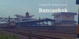 Stasiun kereta api Rancaekek. Foto: Irma Tri Handayani