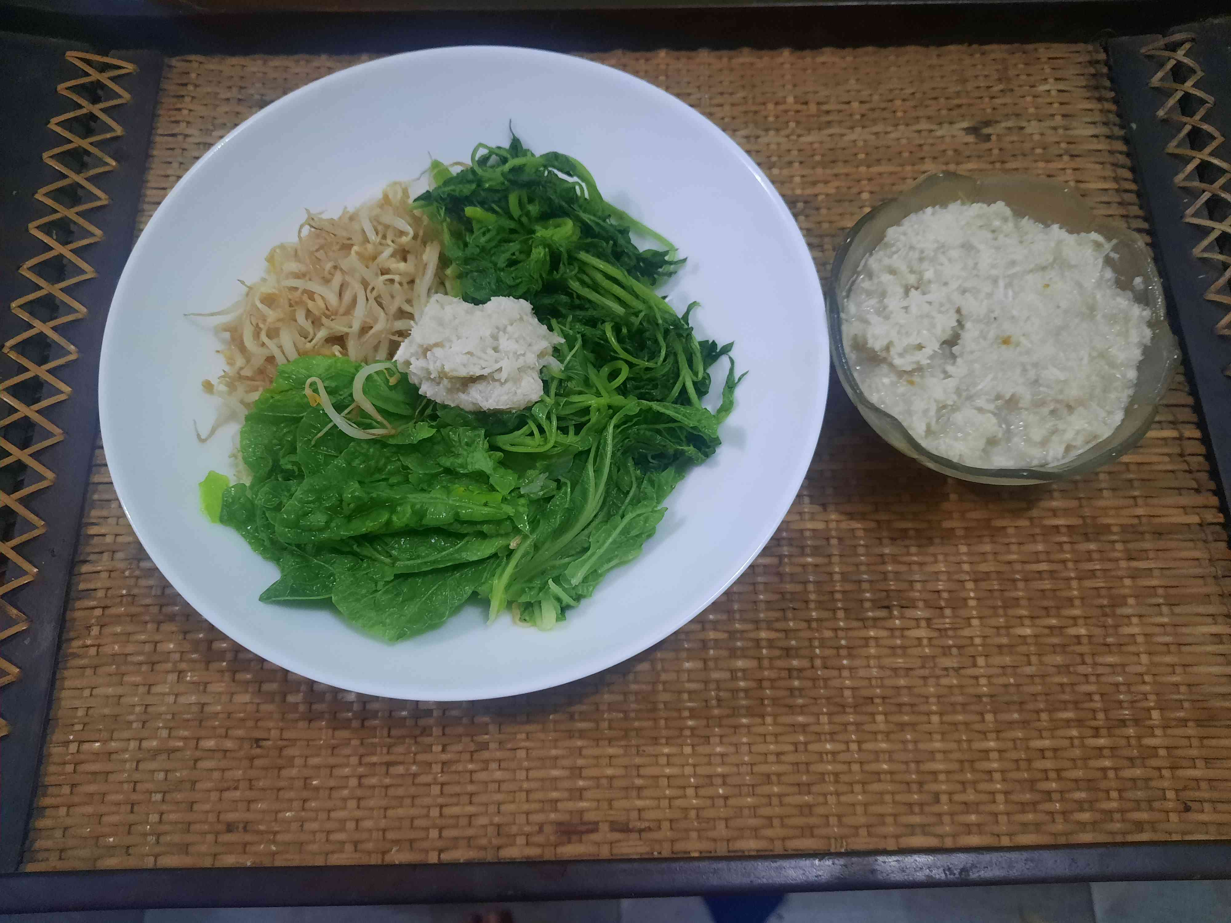 Menu Urap Sayur:Sumber gambar Dokumen Yuliyanti 