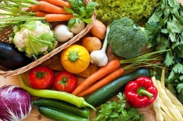 Ilustrasi jenis sayuran tinggi serat - sumber gambar: hellosehat.com