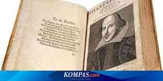 Buku William Shakespeare, sumber gambar: Kompas.com