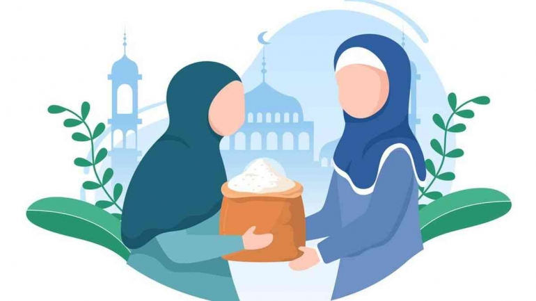 Sedekah dan berkah di bulan ramadan (sumber gambar: detik.com)
