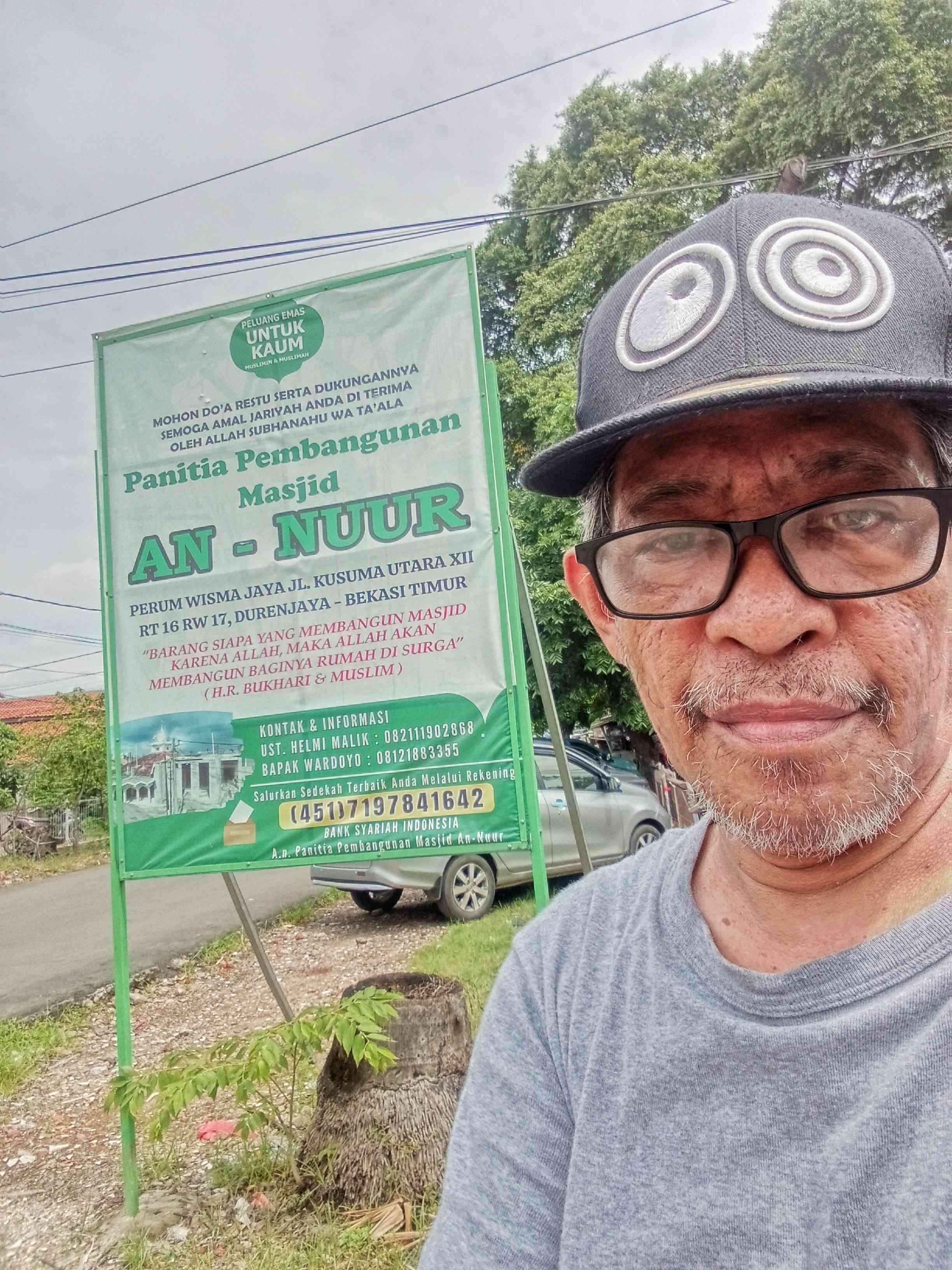 Membangun masjid di perumahan tempat tinggal, awalnya dimulai dari sedekah warga (dok Nur Terbit) 