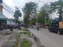 Salah satu sudut jalanan di kota Perawang | Dok Pribadi