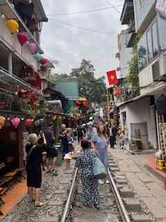 Train Street Hanoi (foto: dokpri)