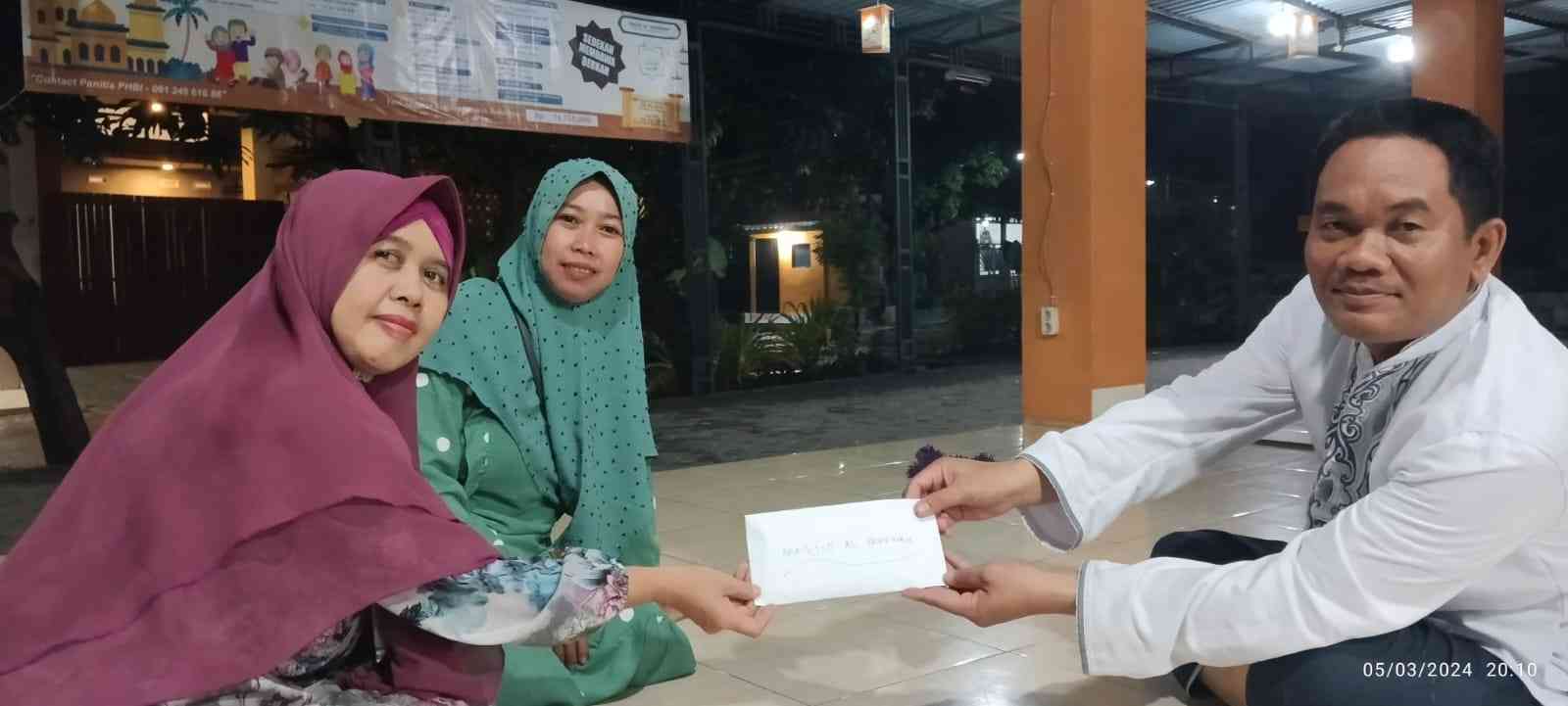 Penyerahan Dana Sosial untuk Keperluan Masjid, Dokpri