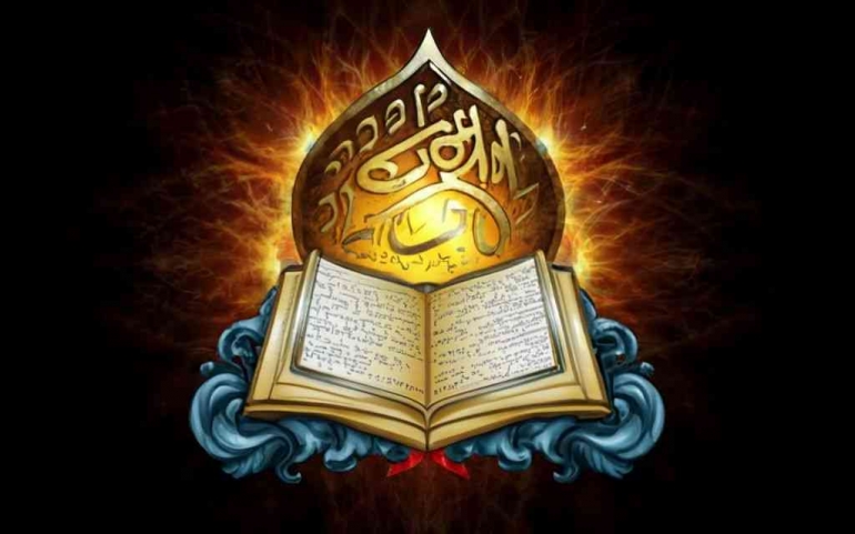 Cahaya Al-Qur'an dan Syafa'at Puasa: Penerangan di Tengah Kegelapan | Image: ideogram