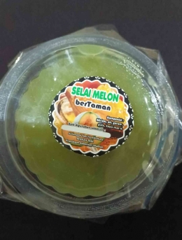 Selai melon hasil produksi kelompok tani hortikultura berkah tani desa Krandegan Kebonsari Madiun (dokpri)
