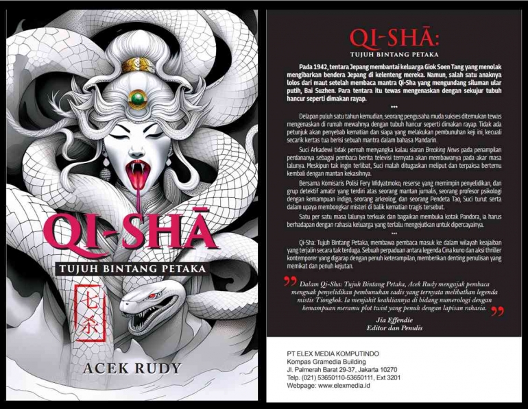 ilustrasi cover Qi-Sha (dok pri). karya Andri Sonda