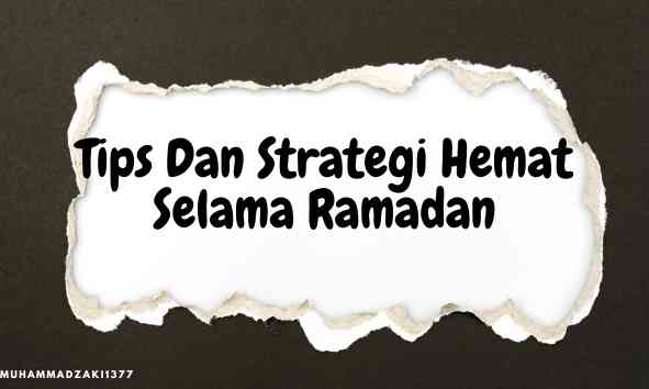 Tips Hemat Selama Ramadan