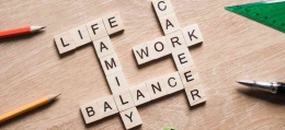 Ilustrasi Work Life Balance. Sumber ilustrasi: Glints.com/id