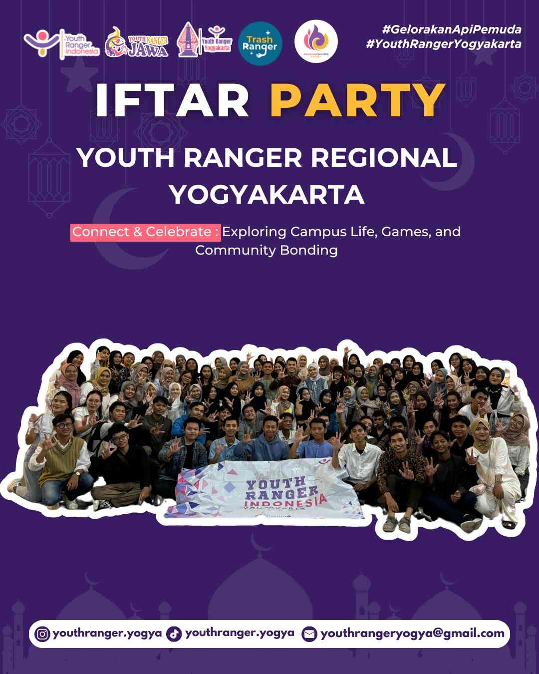 Credit: Post Instagram Youth Ranger region Yogyakarta