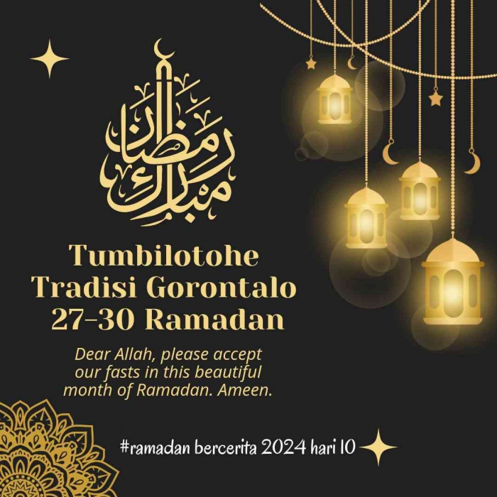 Tradisi Ramadan unik di daerahku. Dokpri edit Canva