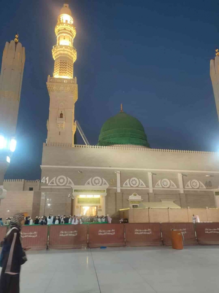 Foto Raudoh Cara Masuk ke Raudhah, Makam Nabi Muhammad di Masjid Nabawi Madinah ...
