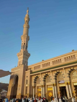 Salah satu sudut Masjid Nabawi (Dokumentasi Asita)