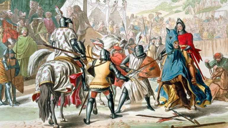 Ilustrasi Eropa Abad Pertengahan. (foto: History.com)