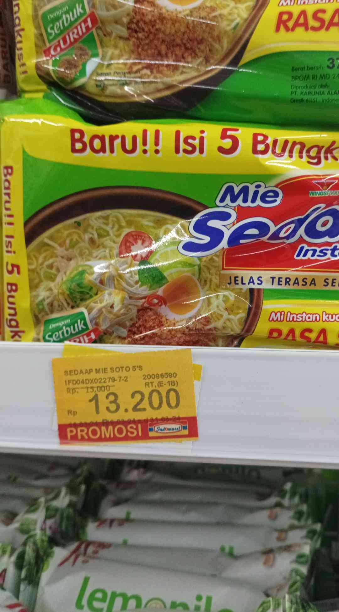 Promo Mie instan yang menggoda(dokpri)