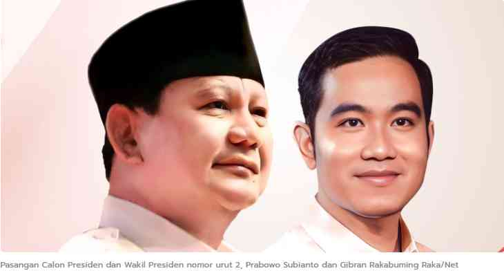 Ilustrasi pasangan Prabowo - Gibran yang dinyatakan sebagai pemenang Pemilihan Presiden 2024 oleh KPU (Sumber: rmol.id)