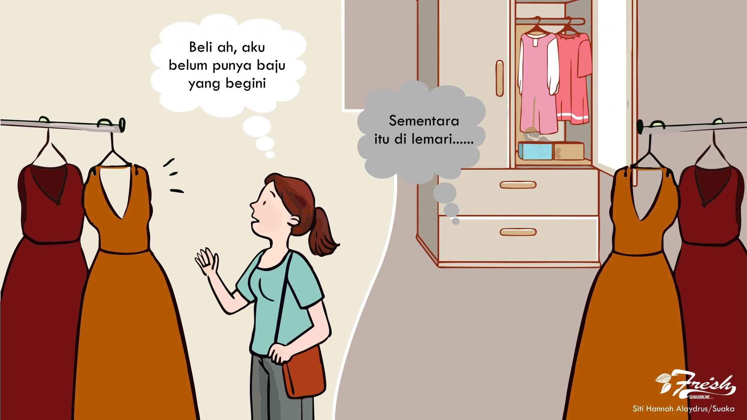 Perasaan butuh beli ini itu padahal tak perlu (suakaonline.com) 