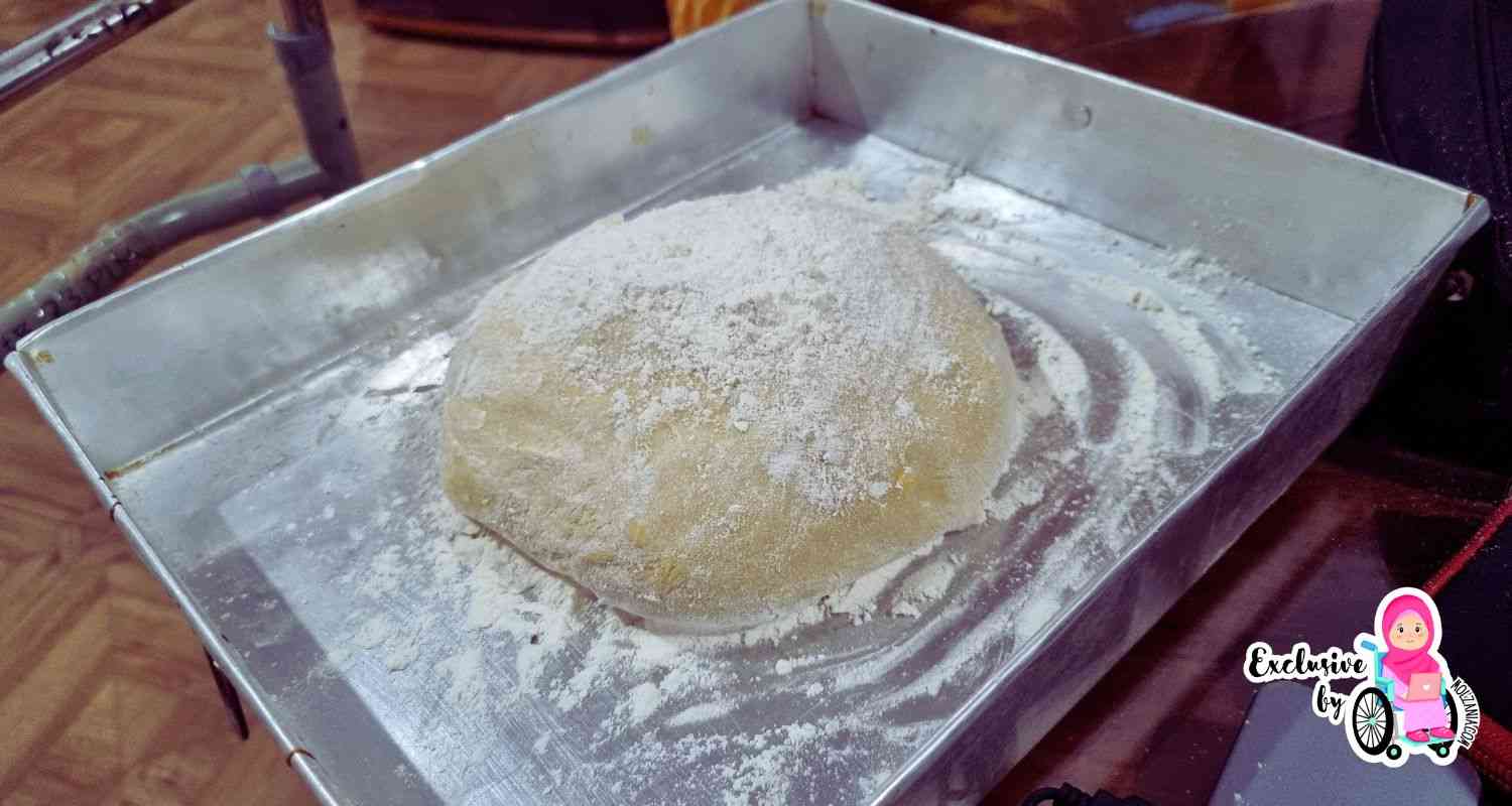 Adonan Roti yang siap untuk difermentasi. Dok. Pri