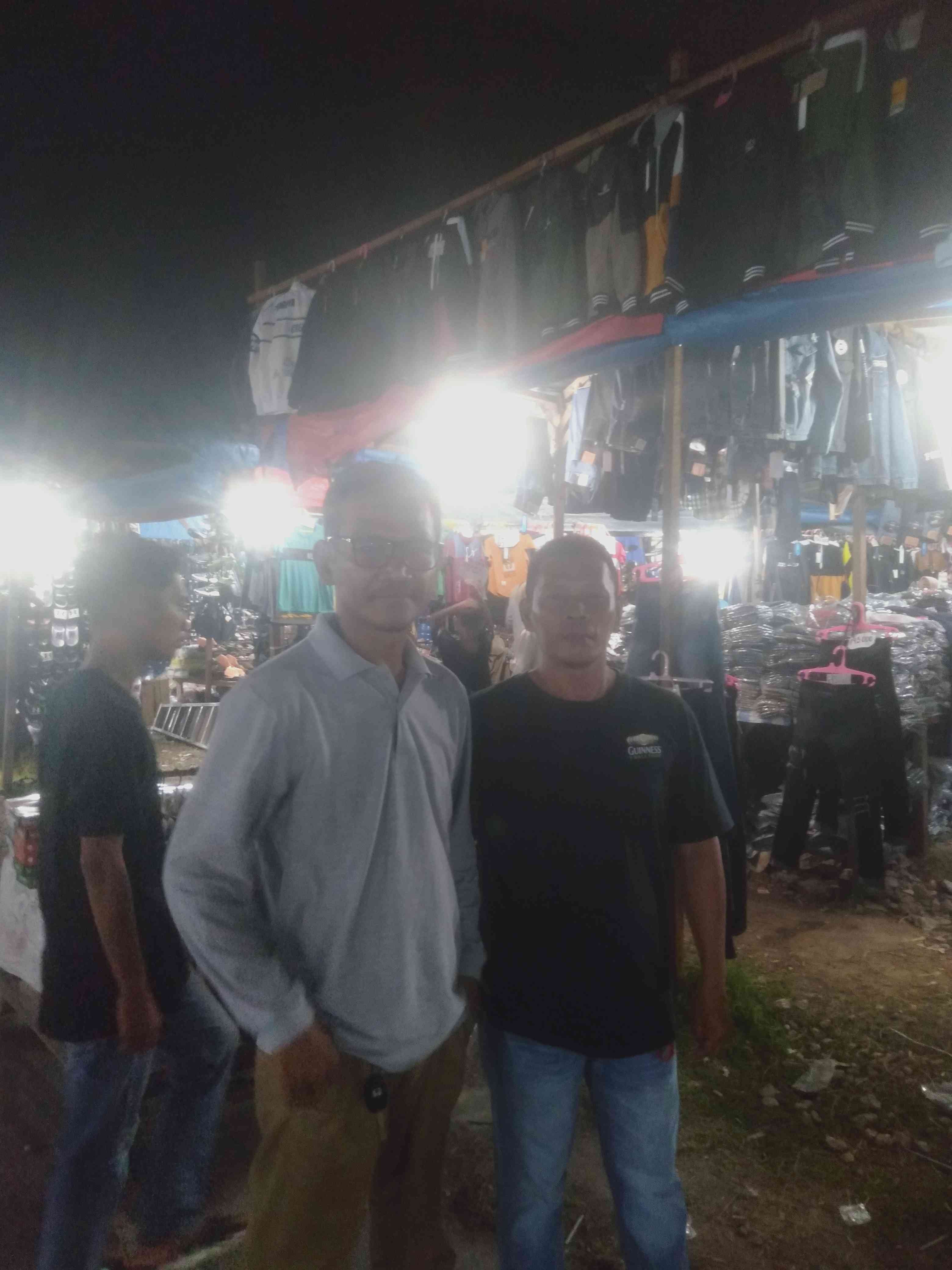 Poto: Romi Amir,pengelola Bazar ramadan Karimun (dokpri)