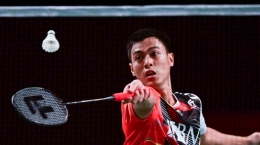 (Shesar Hiren Rhustavito/Tunggal Putra Indonesia Unggulan Pertama Ruichang China Masters 2024 Dok: bwfworldtour.bwfbadminton.com)