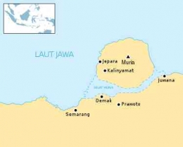 Selat Muria pada masa Sultan Trenggana (1521--1546)/id.wikipedia.org