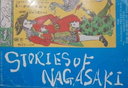 The book's cover of Stories of Nagasaki. Sumber gambar Dokumen pribadi.