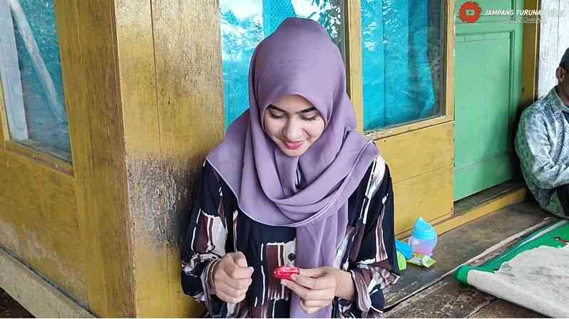 Gadis keturunan Palestina di Sukabumi (dream.co.id)