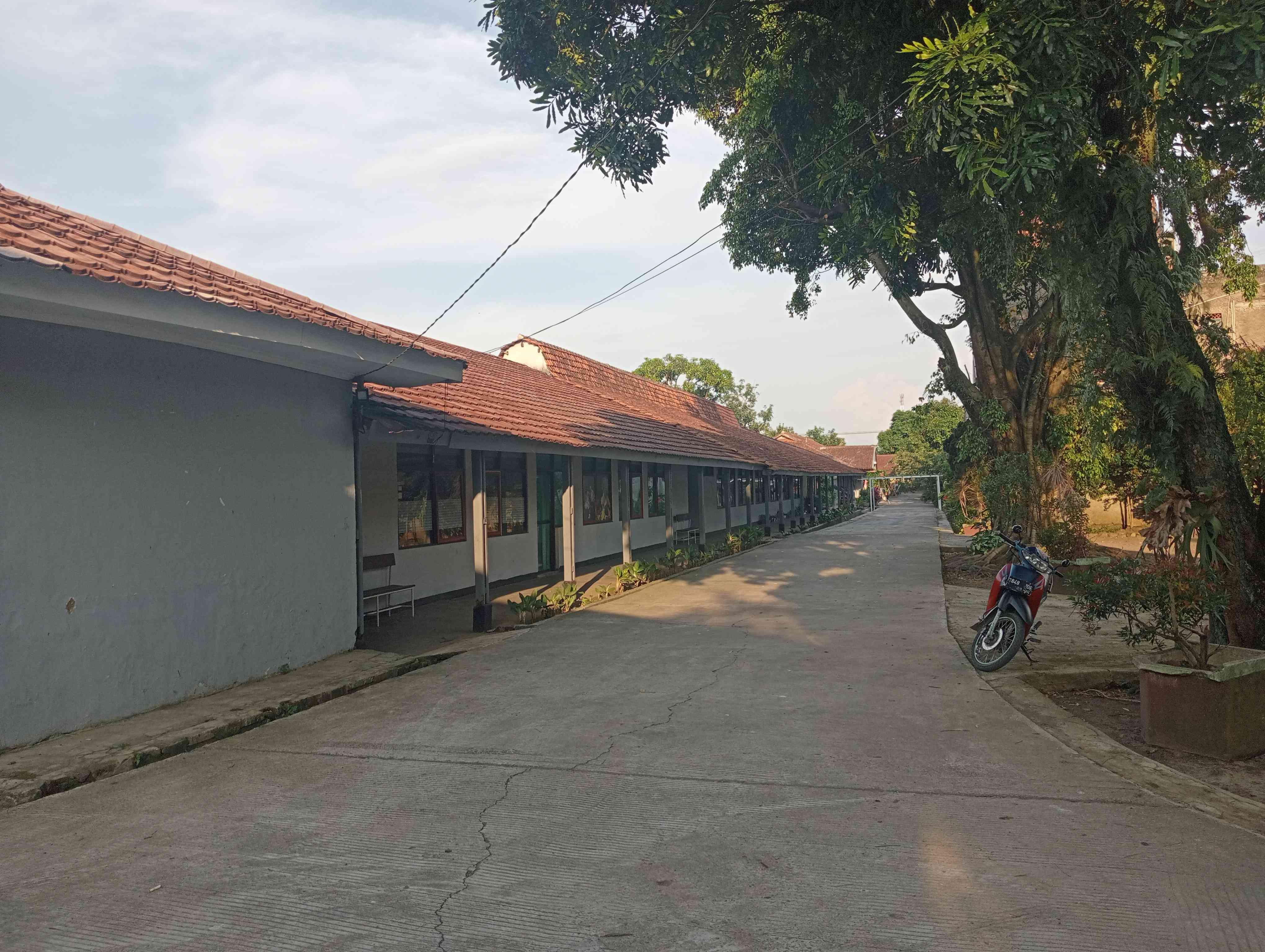 Suasana bekas halte Manggahang ( foto : saepul permana)