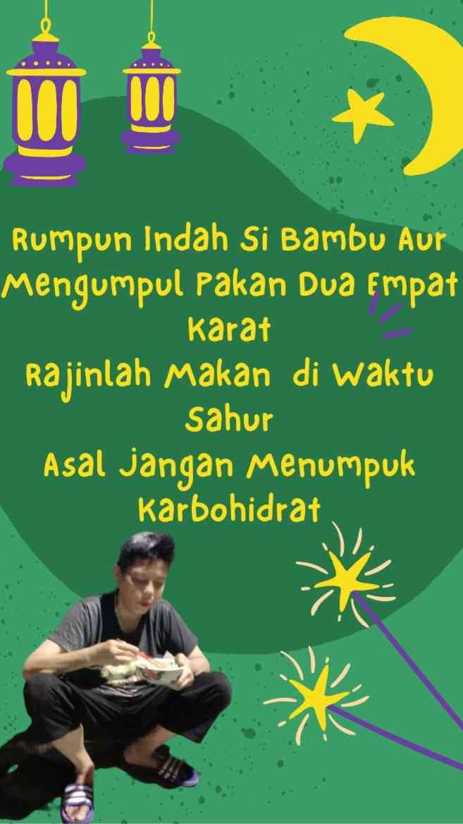 Yuk bermain pantun di bulan Ramadan(sumber gambar:dokpri)