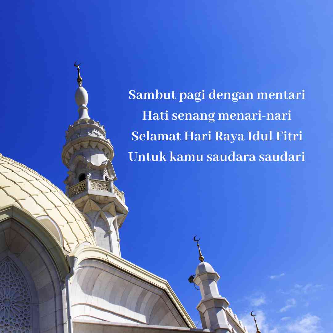 Pantun Lebaran. (Edit by Siska Fajarrany via canva)