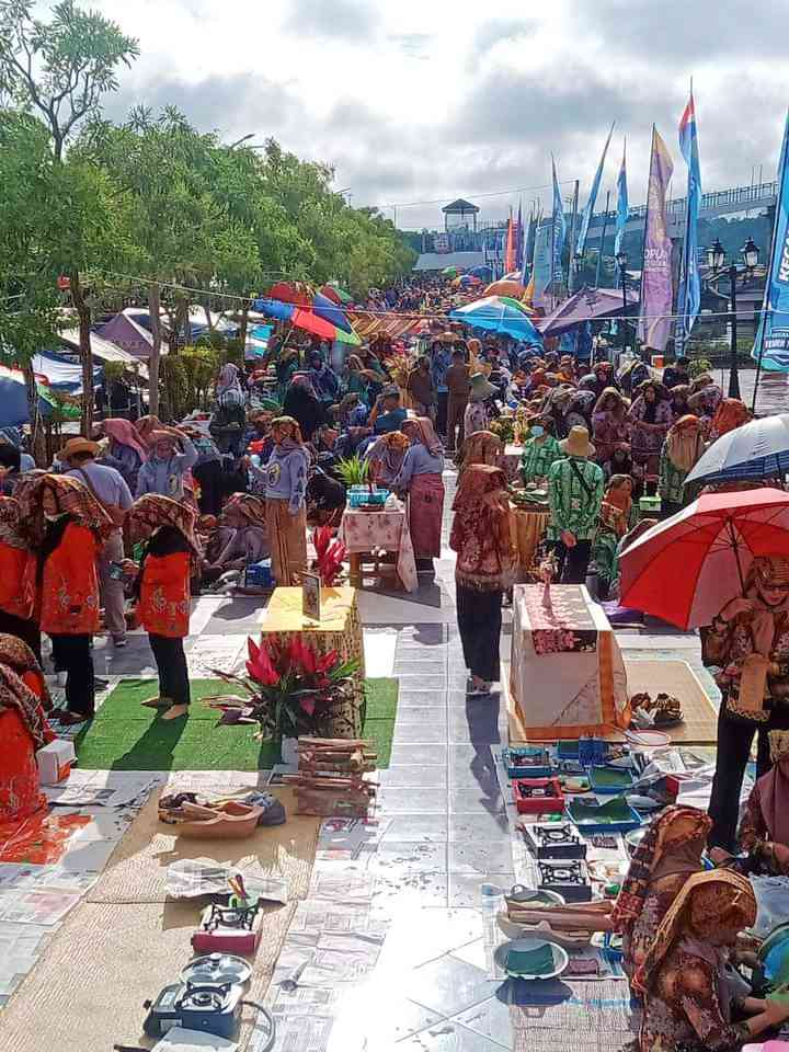 Festival Manumpi Jawaw Kab. Barito Utara 2022 / Fb: HDH, sumber foto Cahyadi