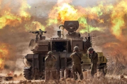 Senjata canggih Israel di teater perang Gaza. Foto : abcnews.go.com 