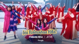 Ini Ramadan Kita: Nasida Ria x JKT48 (sumber Google Indonesia) 