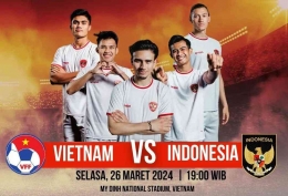 Pertandingan menentukan Vietnam vs Indonesia di My Dinh Stadium pada 26 Maret besok. (Instagram @garudadiaspora_id)
