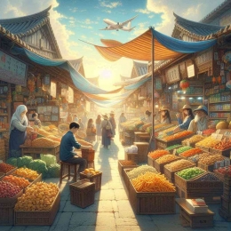 Pasar Ramadhan (Sumber : Pribadi, bing.com) 